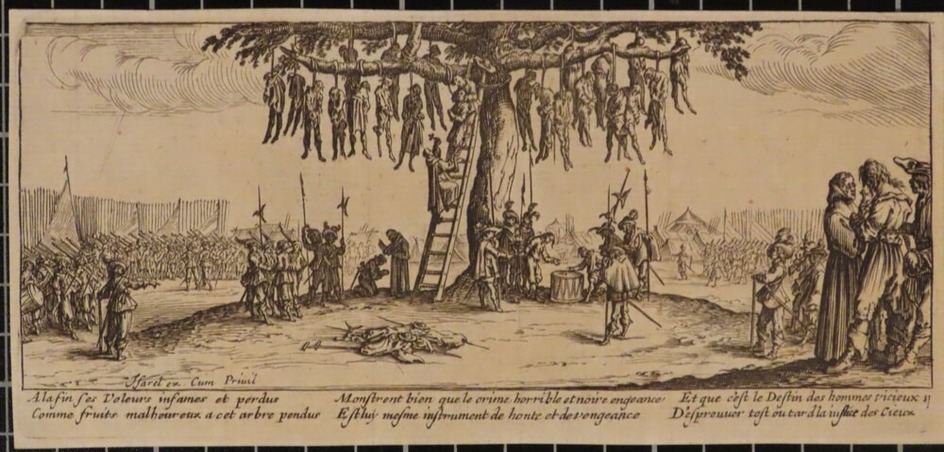 La pendaison | Les grandes Misères de la guerre (published)