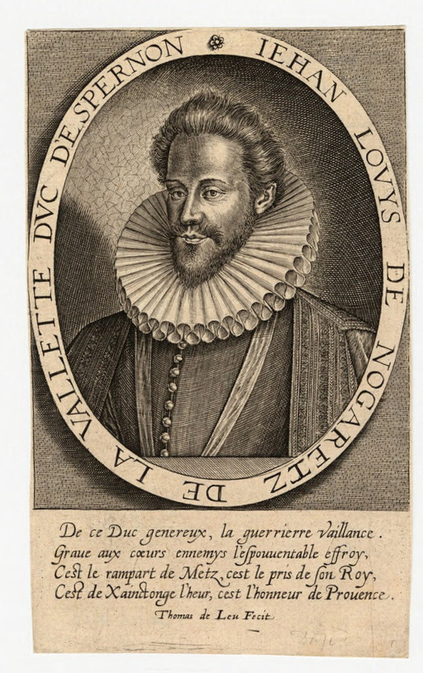 Portrait of Jean-Louis de Nogaret de la Valette, duc d'Epernon