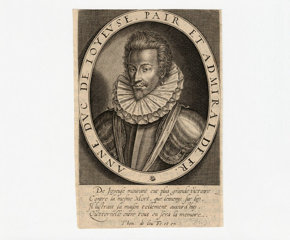 Portrait of Anne, duc de Joyeuse, pair et amiral de France