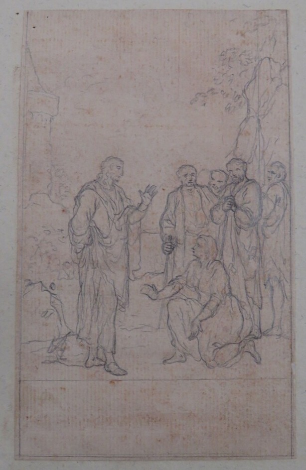 Christ healing the Woman who had been haemorraging for eleven Years