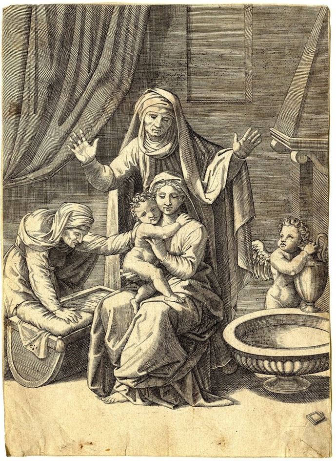 The Virgin and the Cradle