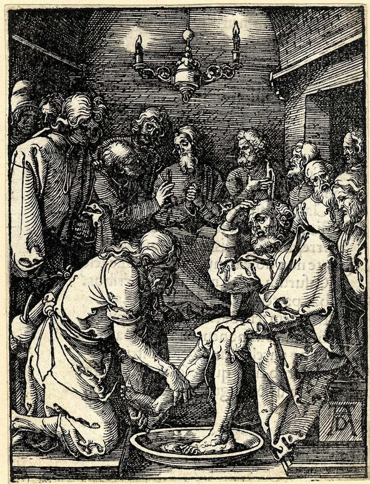 Plate 10: Christ washing St Peter's feet