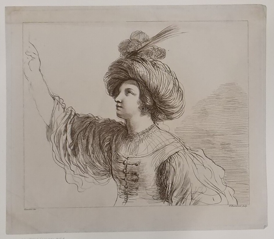 A lady wearing an elegant turban
