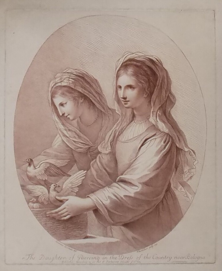 The Daughter of Guercino in the Dress of the Country near Bologna