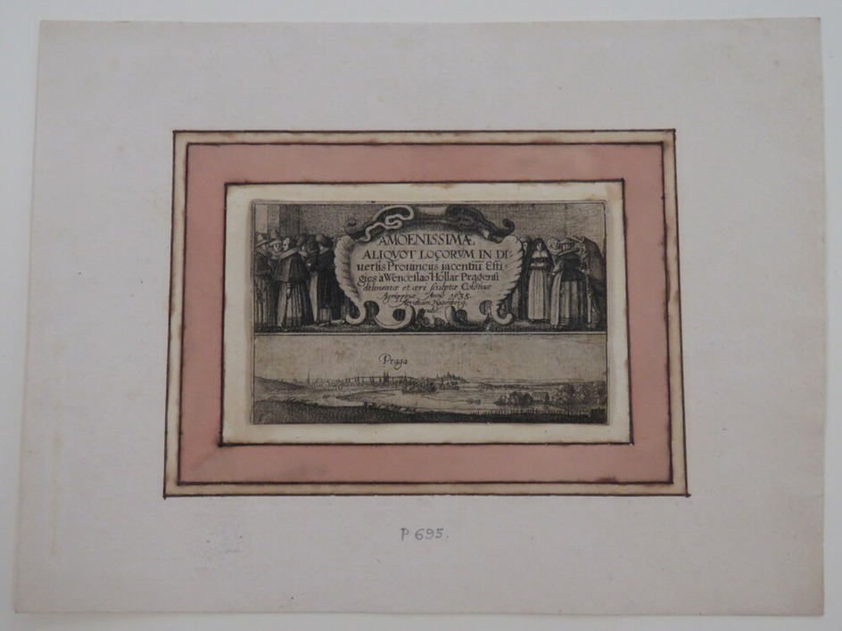 Title-page with view of Prague