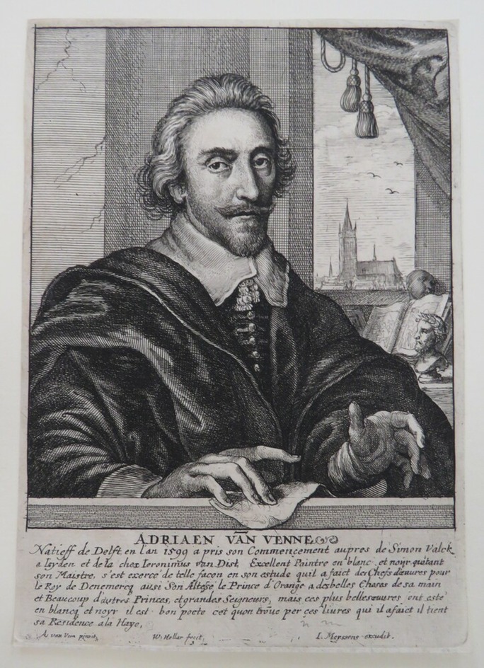 Portrait of Adriaen van de Venne