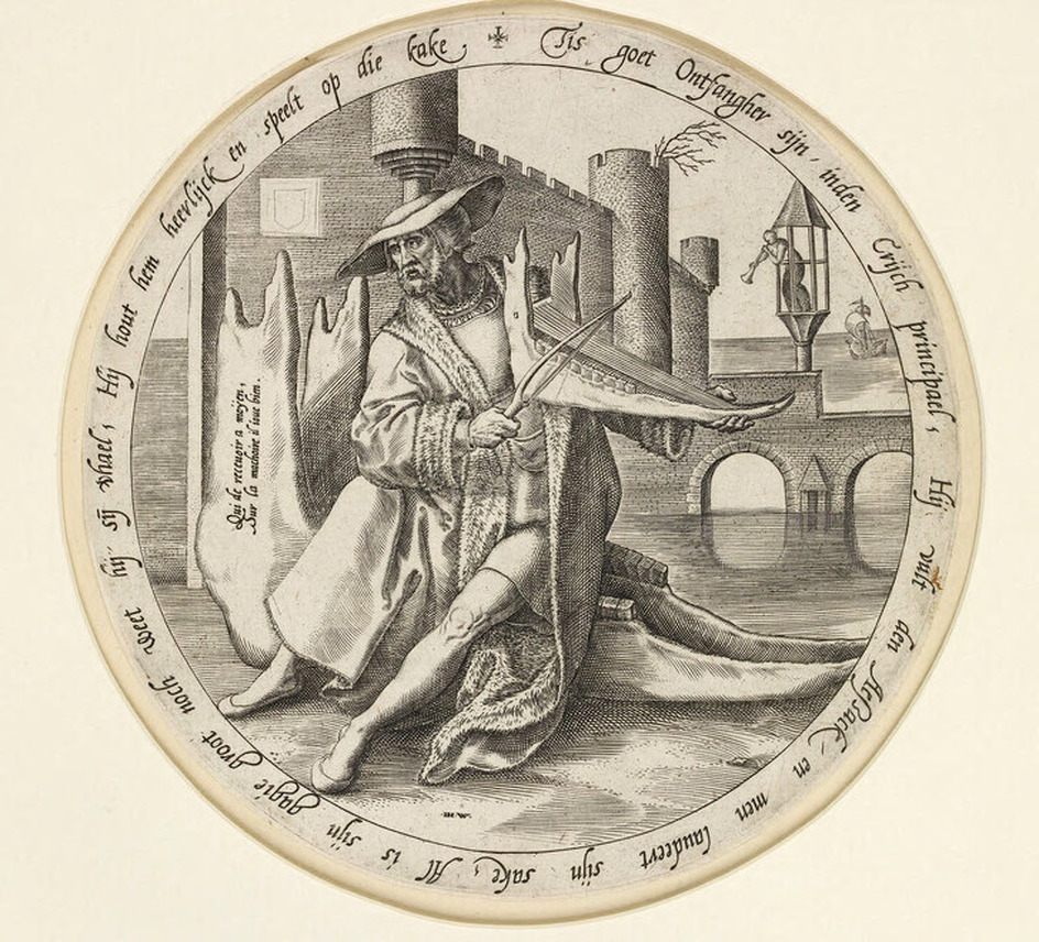 The rich man playing violin on the jawbone