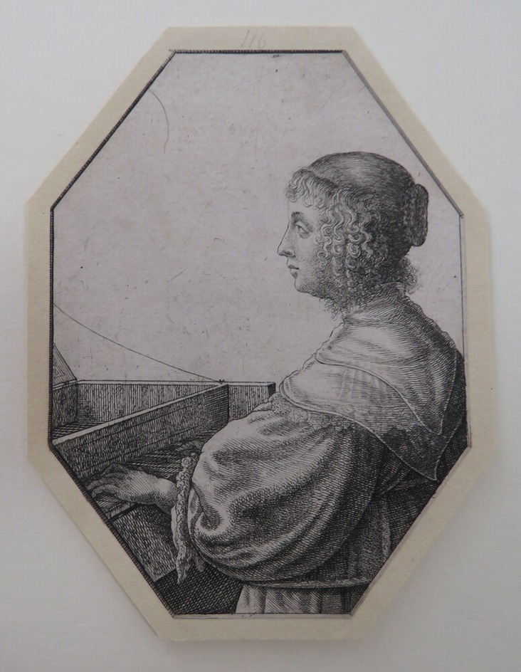 Lady at the virginals