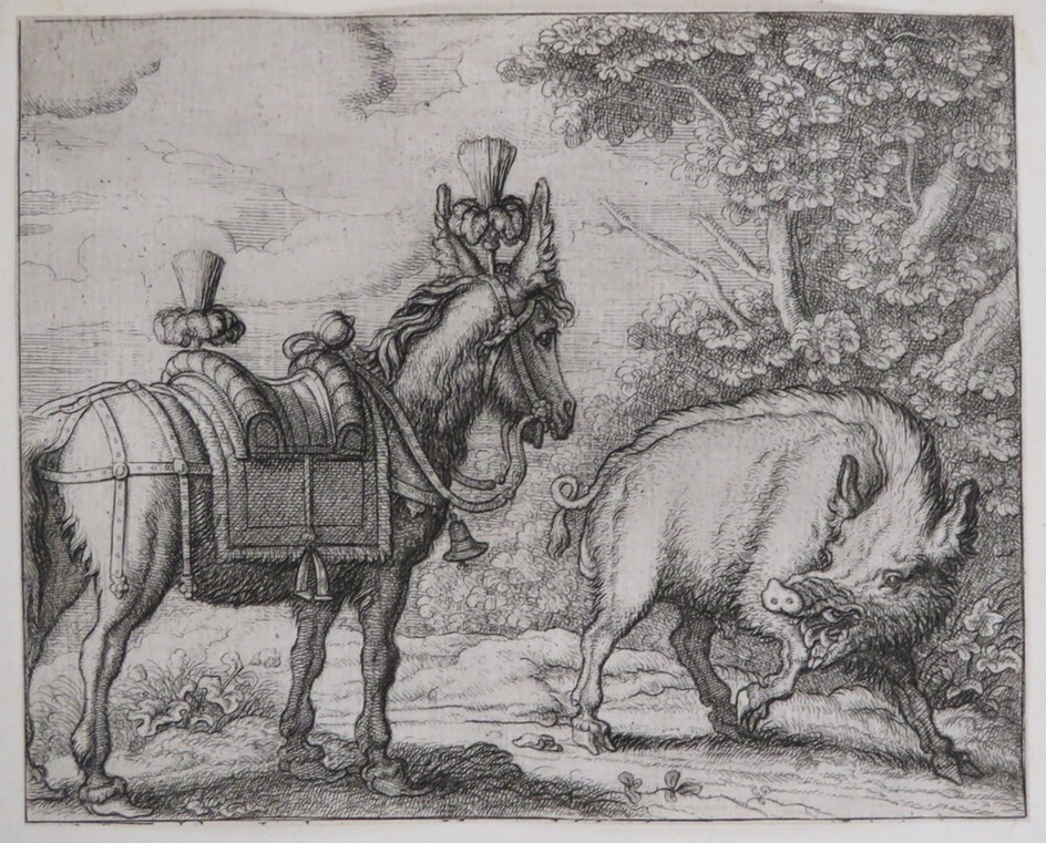 Aesop's Fables: The Boar and Ass