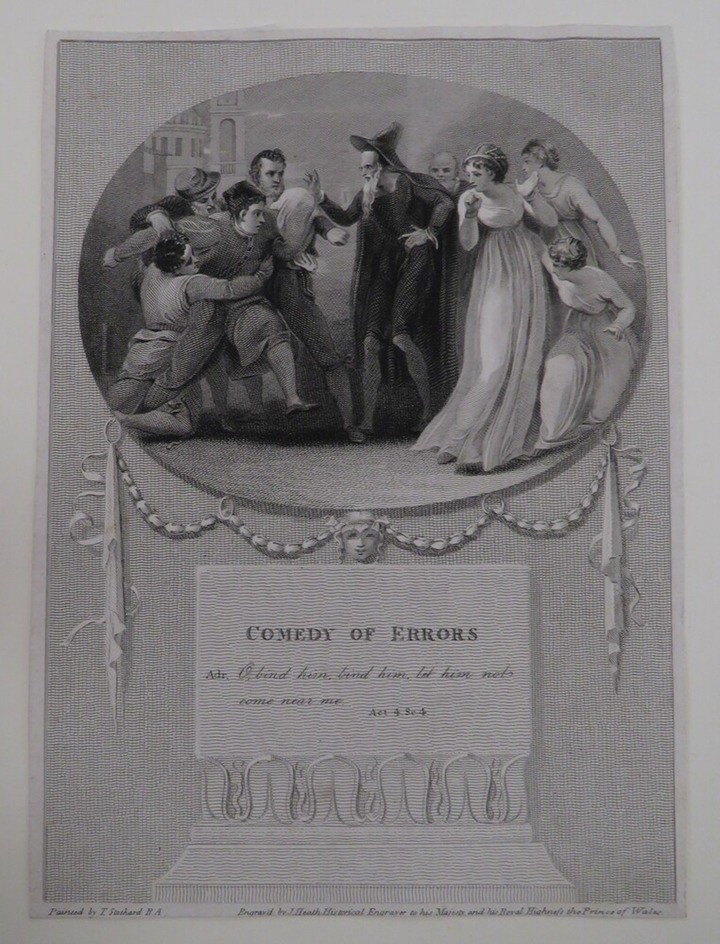 Comedy of Errors: 'O, bind him, bind him, let him not come near me'