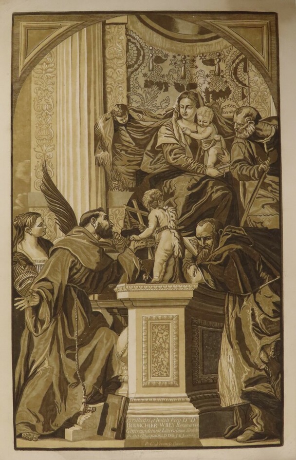 The Holy Family and Four Saints