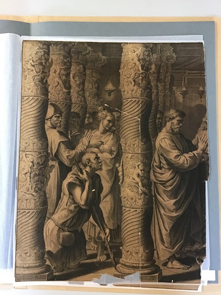 St Peter and St John Healing the Lame Man
