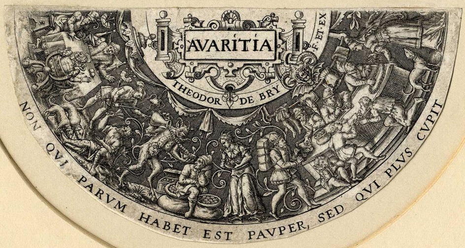 Avaritia (inscribed)