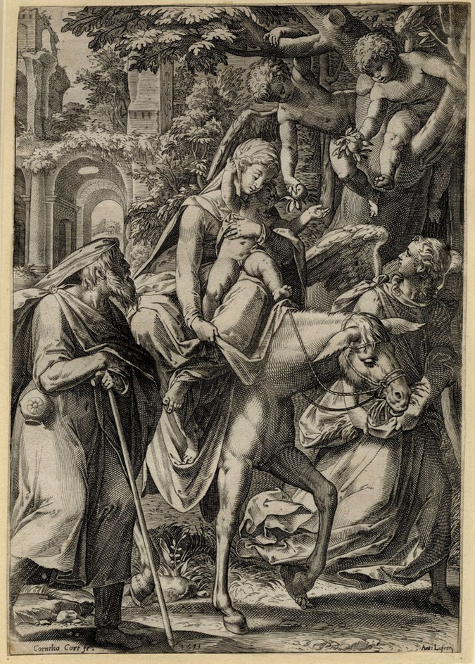 The flight into Egypt