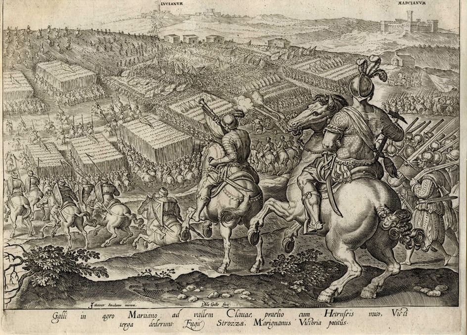 The retreat of Piero Strozzi