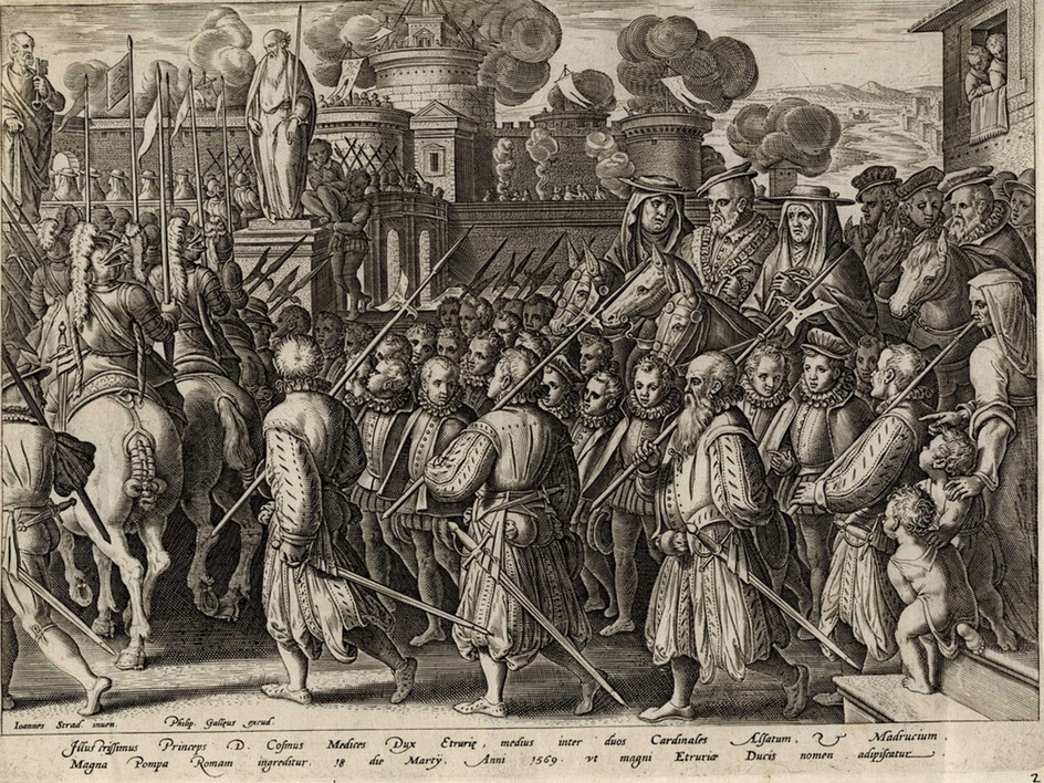The entry of Cosimo I into Rome