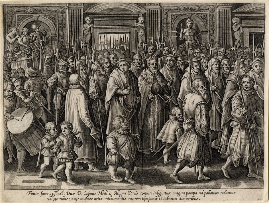 The return of Cosimo I to his palace