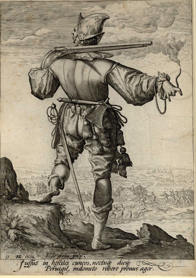 Helmeted Musketeer