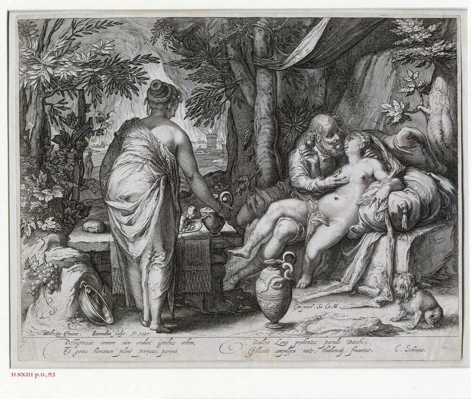 Lot and his daughters