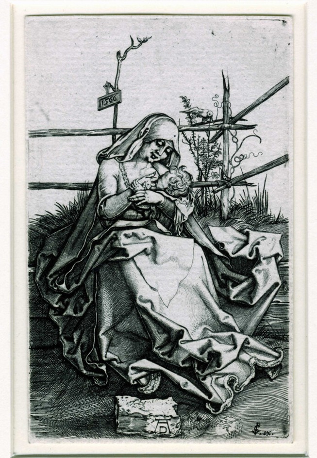 The Virgin suckling the Child