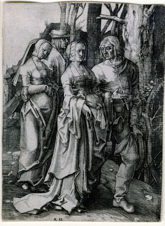 Two Couples in the Forest