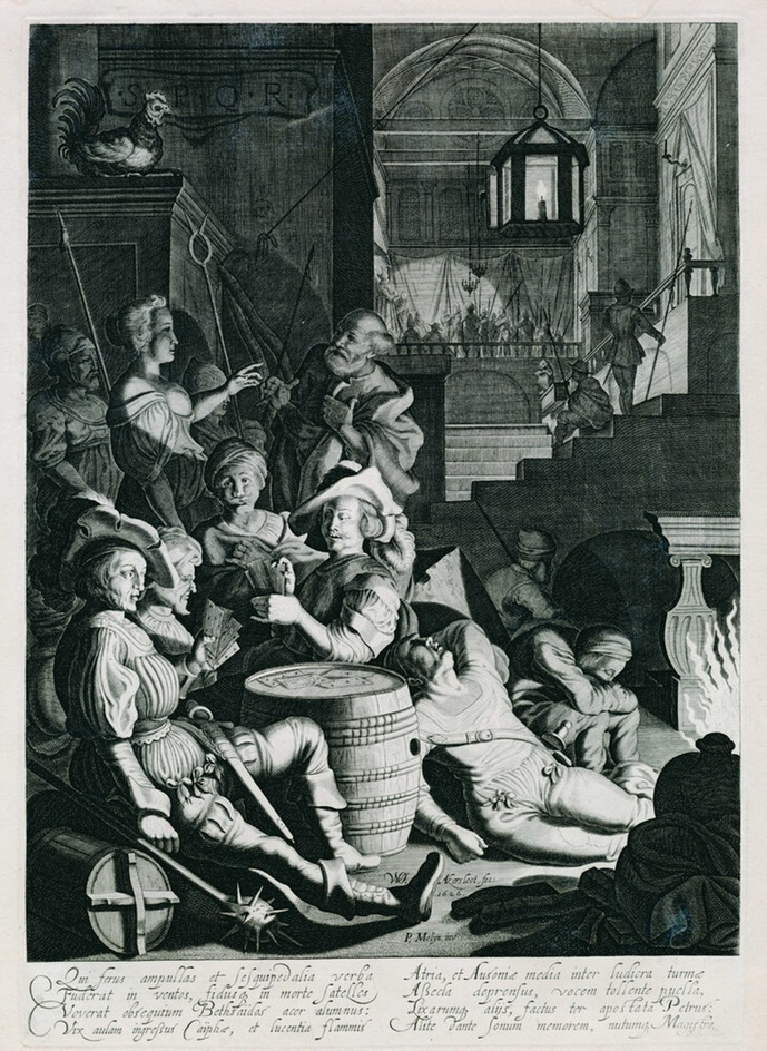 The denial of the apostle Peter