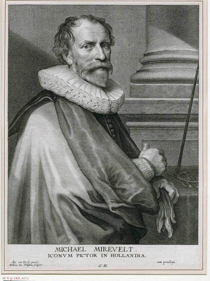 Portrait of Michiel Jansz. Miereveld