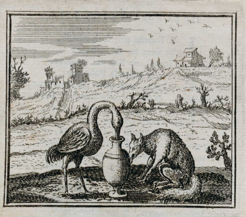 The fox and the crane