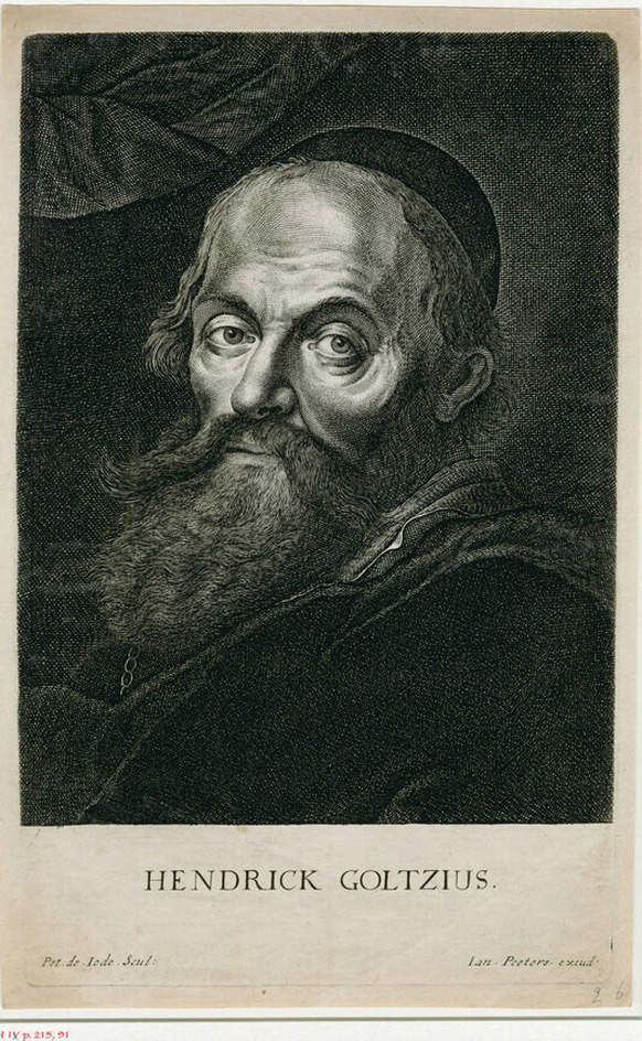 Portrait of Hendrick Goltzius