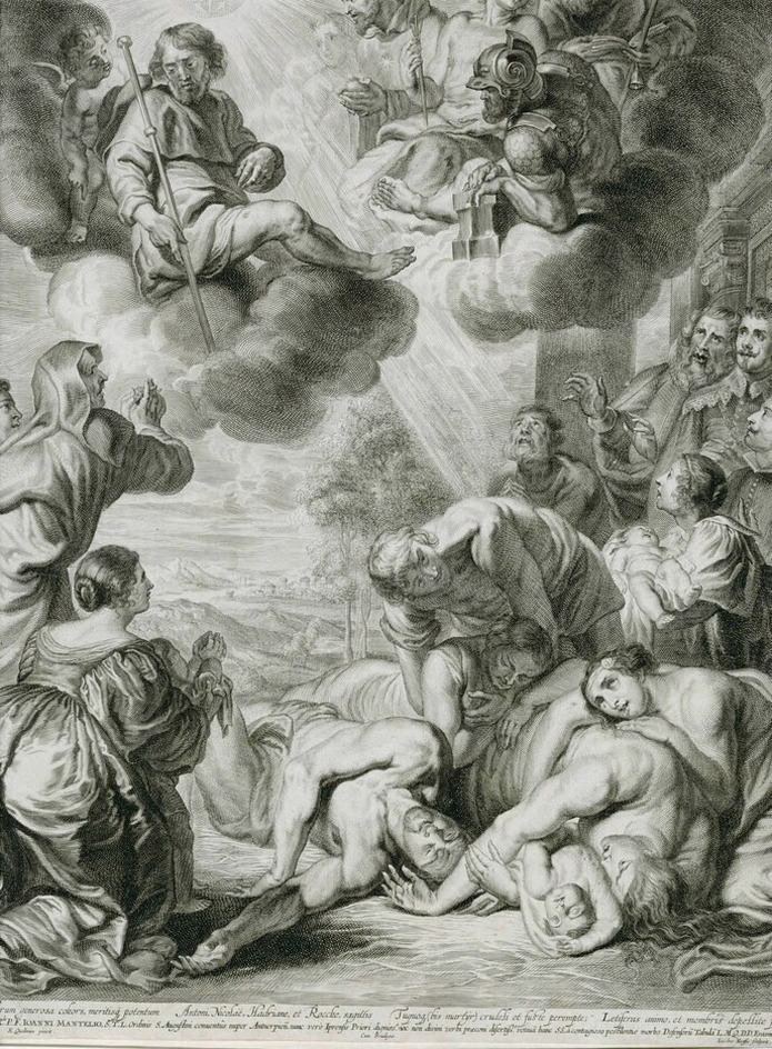 St Roch and the Plague-Stricken