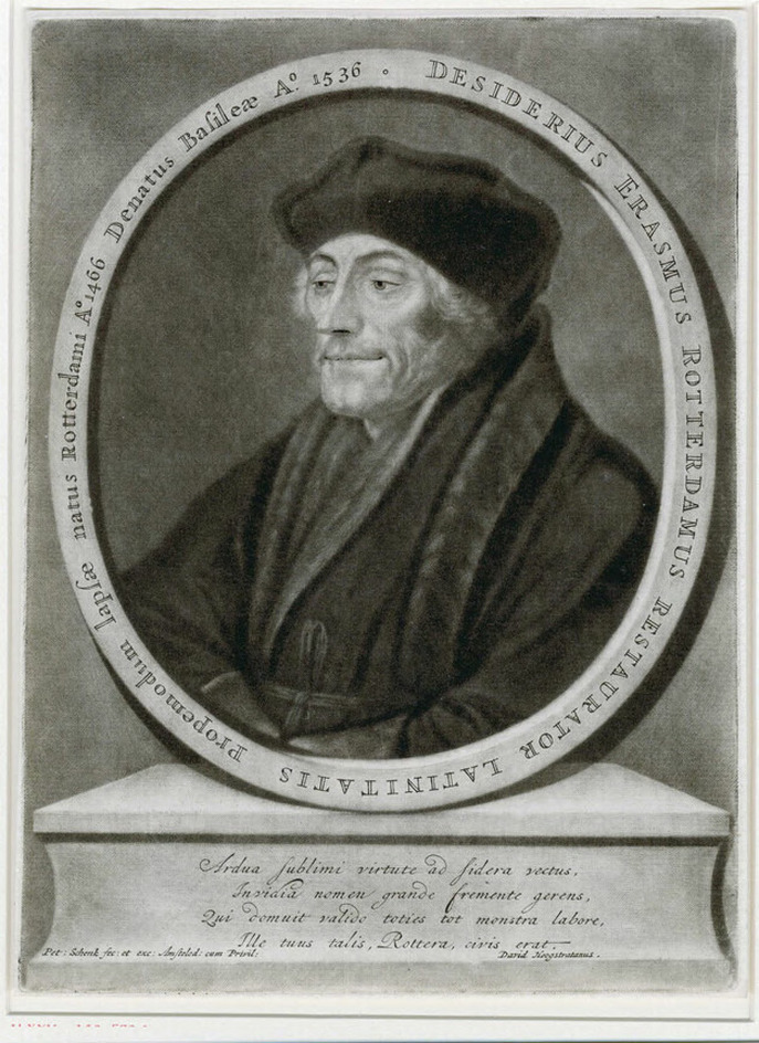 Portrait of Desiderius Erasmus