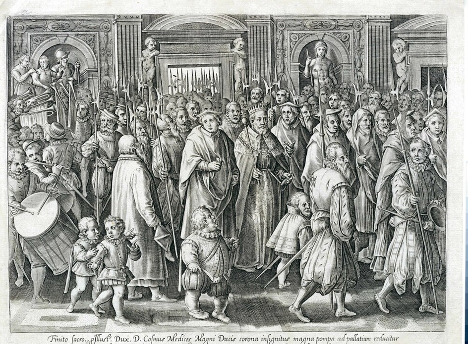 The entry of Cosimo I into Rome