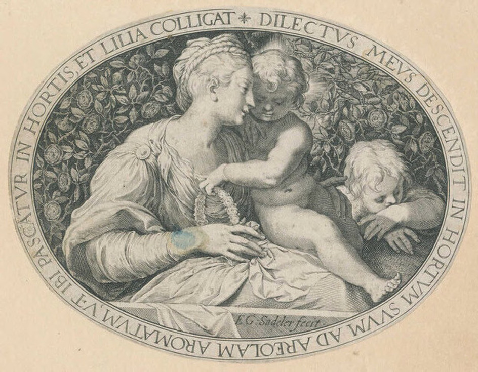 The Virgin, the Child and St John