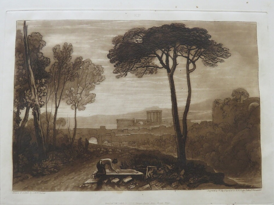 Scene in the Campagna, from the Liber Studiorum