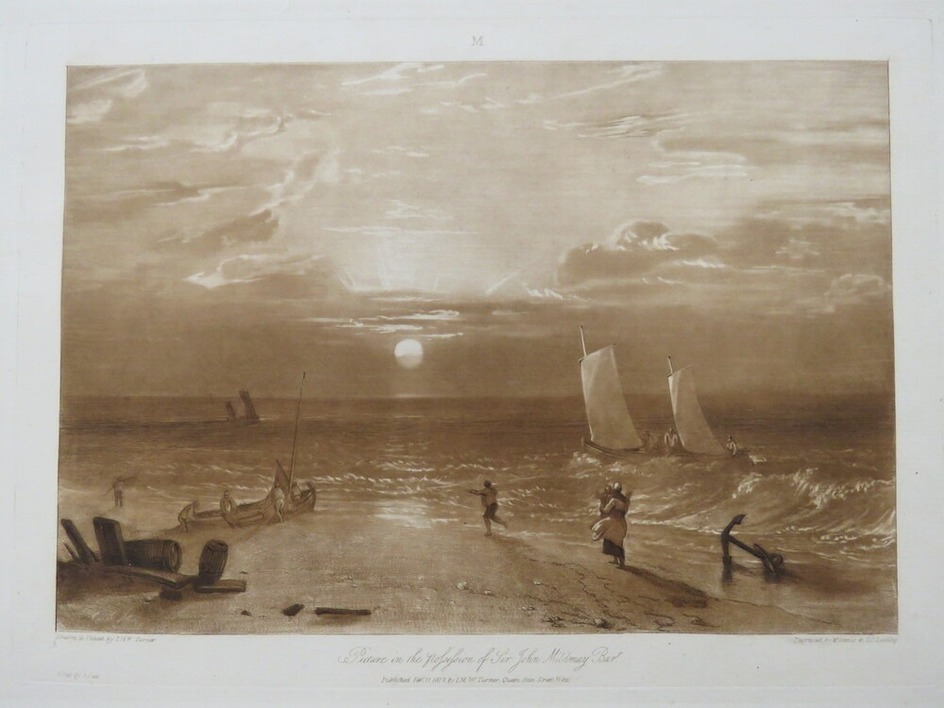 The Mildmay Sea-Piece, from the Liber Studiorum