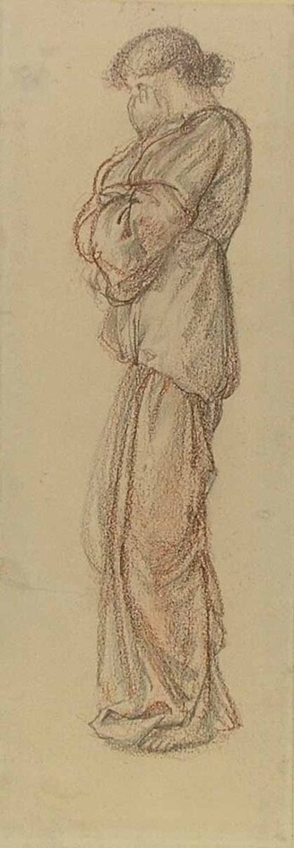 A Woman covering her Eyes