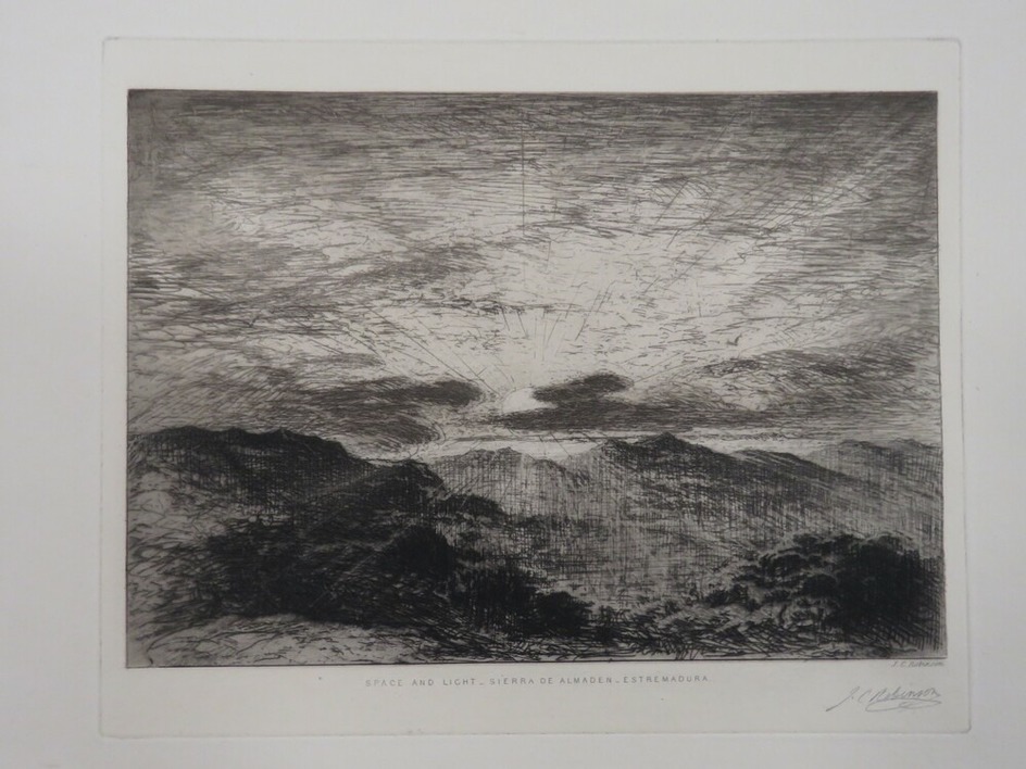 Space and Light, Sierra de Almaden, Estremadura