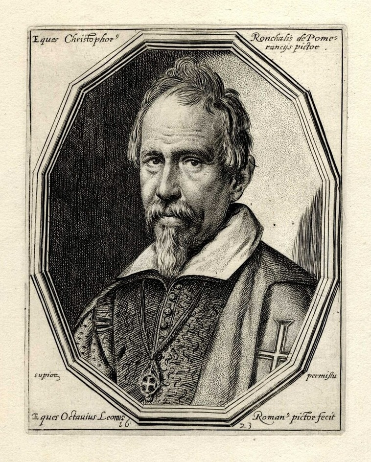 Portrait of Cristoforo Roncalli, called Pomerancio, painter