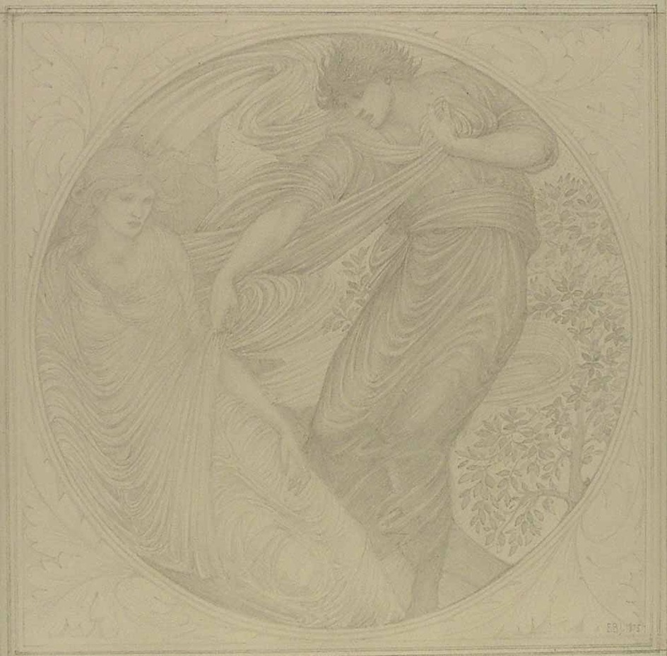 Eurydice caught away from Orpheus' grasp (The Regained Lost)