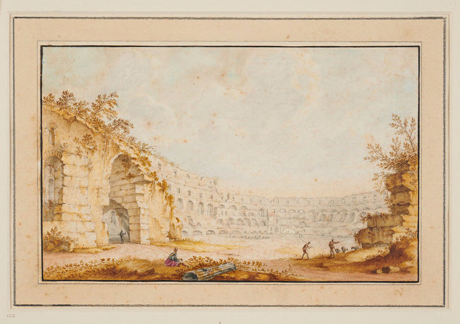 Interior View of the Colosseum