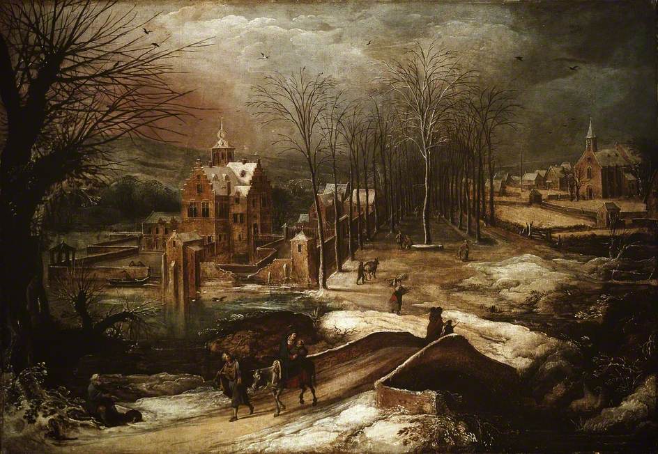 Winter Landscape with the Flight into Egypt