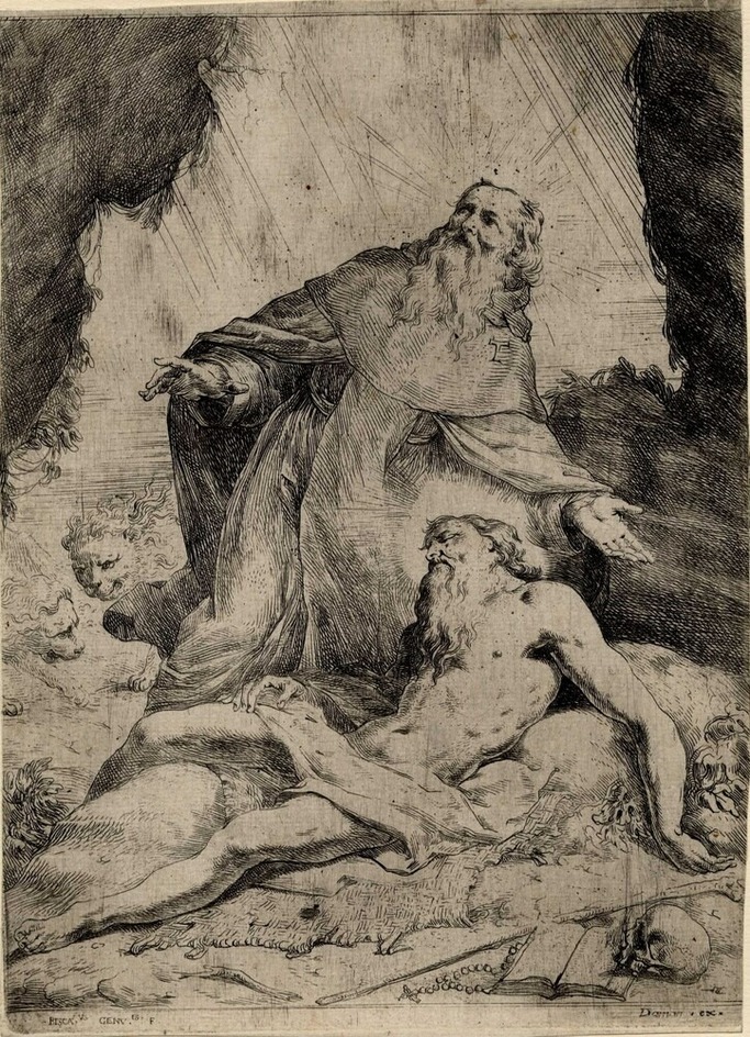 St Antony and St Paul, Hermits