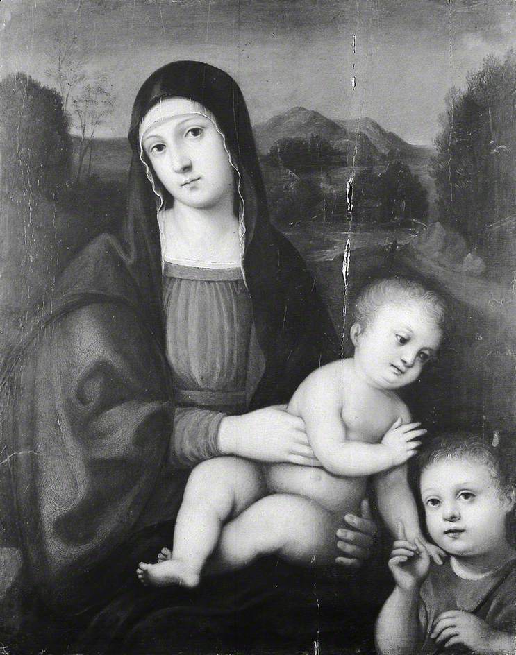 The Virgin and Child with the young St John the Baptist