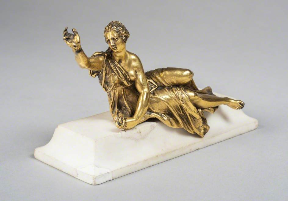 Reclining Female Figure, Probably Hope