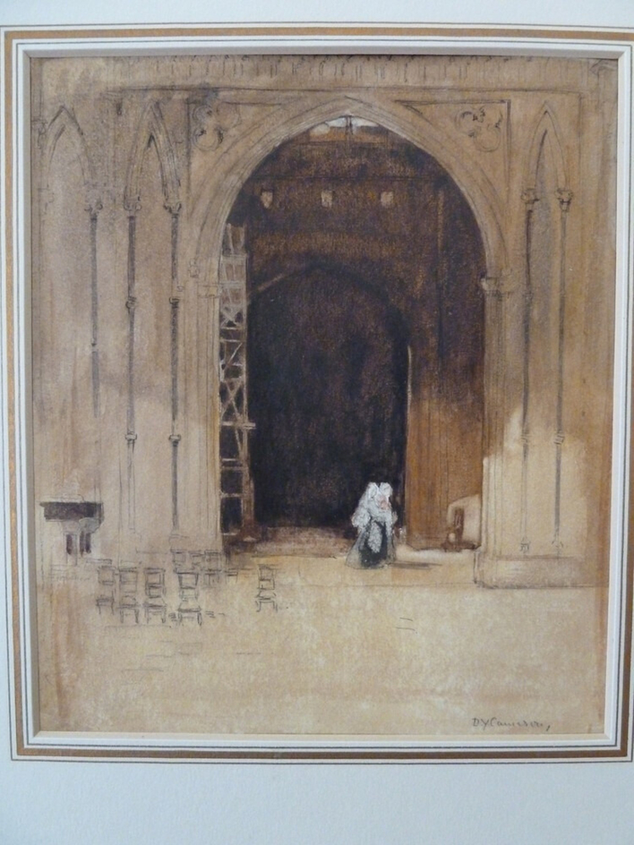 Interior View of St Jaques, le Havre