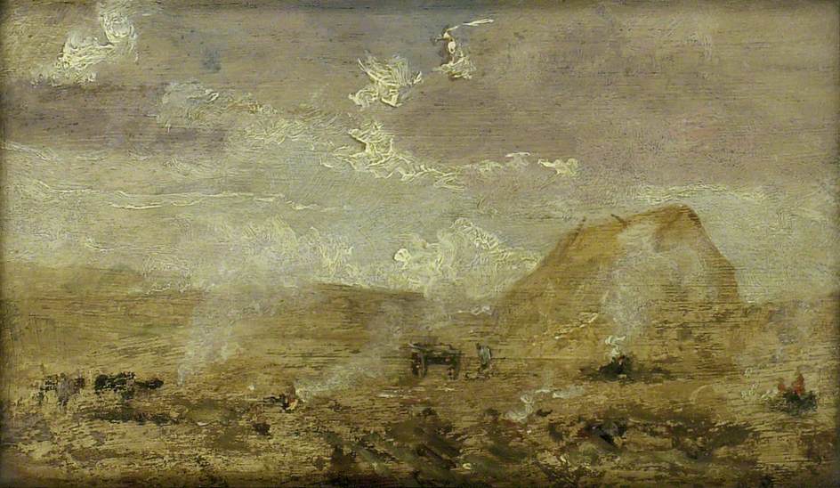 Landscape with Haystack