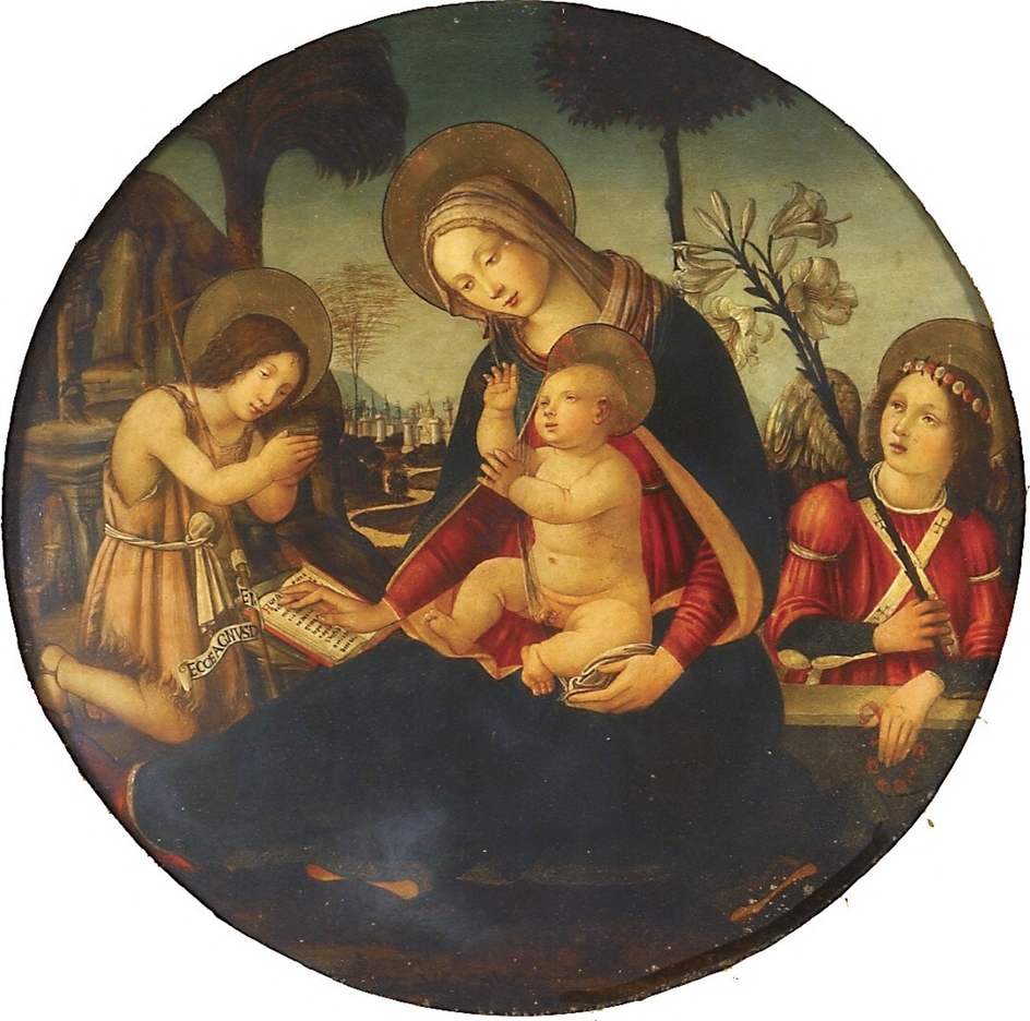 The Virgin and Child with the young St John the Baptist and an Angel