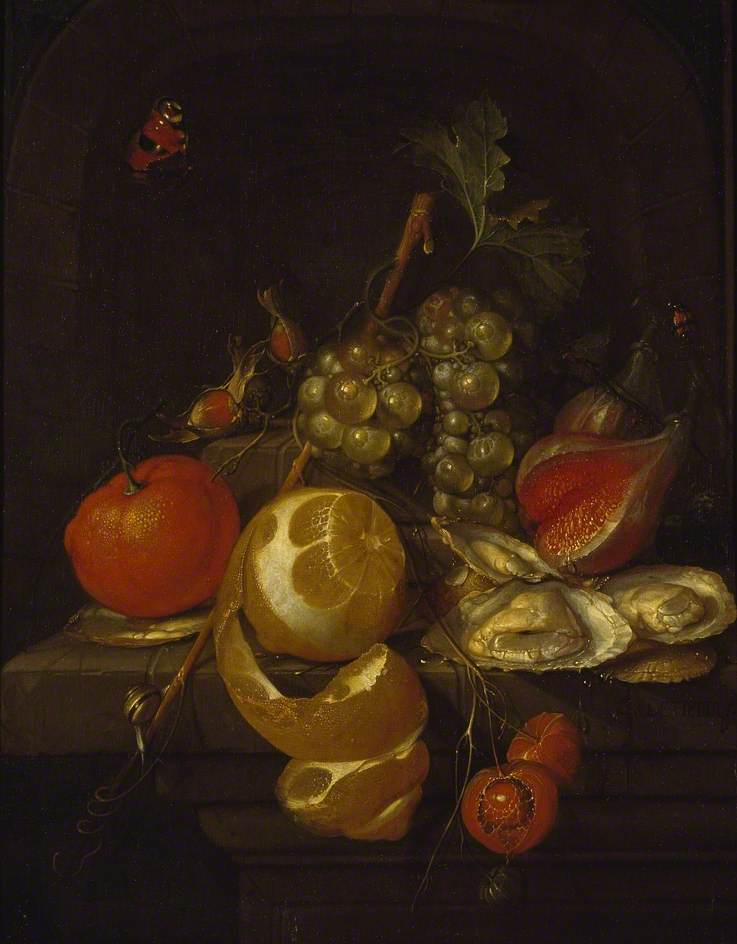 Still Life with Fruit and Oysters