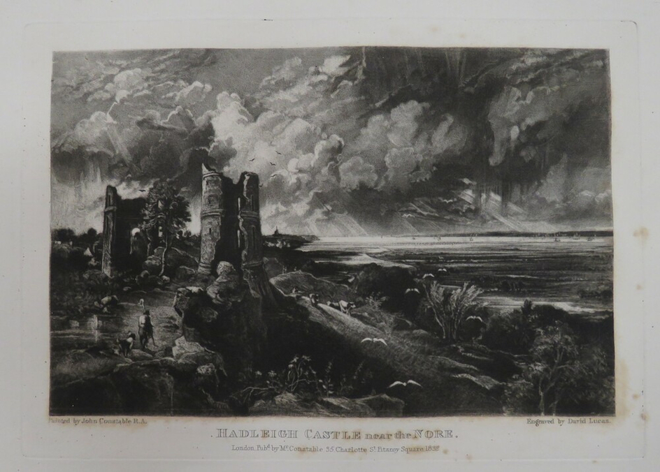Hadleigh Castle (small plate)