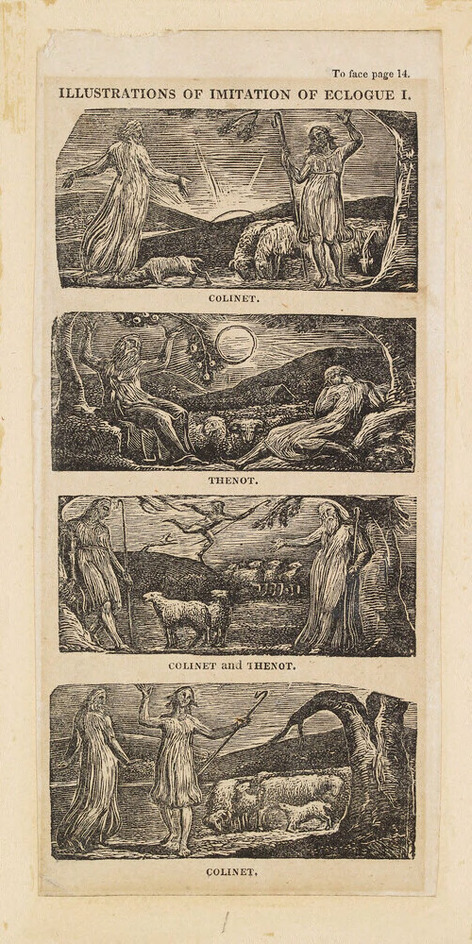 Illustrations of Imitation of Eclogue I: Thenot